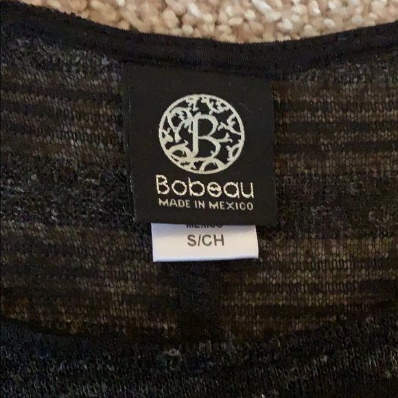 Black Sheer Sweater - Picture 4 of 5